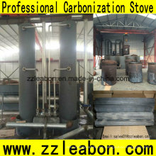 7000-8000 Kg / día línea de fabricación de briquetas de carbón para barbacoa utilizada